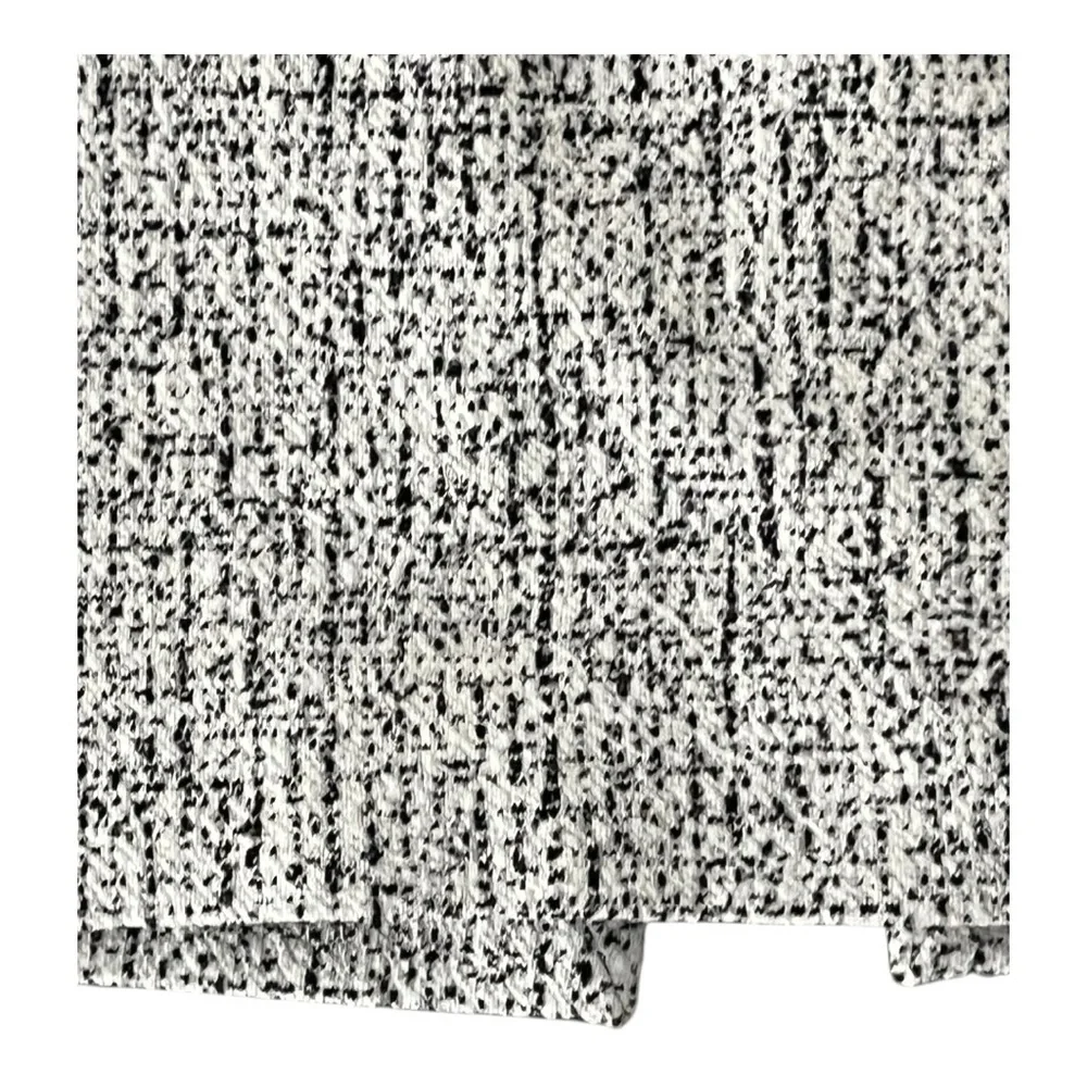 Express Black & White Textured‎ Pencil Skirt XS